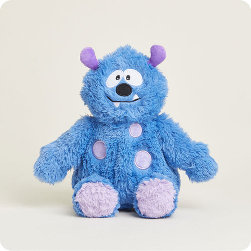 Image 101: Microwavable Blue Monster Stuffed Animal Warmies