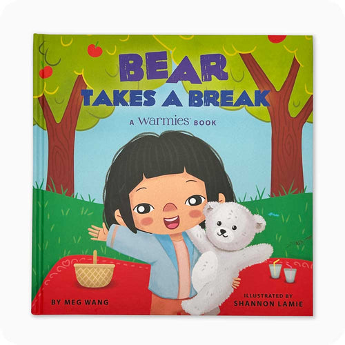 Image 90: Bear Takes a Break Book - Warmies USA