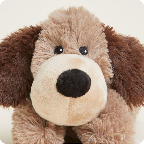 Image 96: Brown Dog Stuffed Animal Warmies Junior